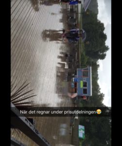 Så här såg det ut när det spöregnade som mest.